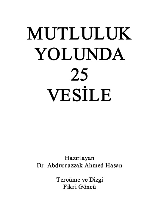 Muftelif Bazi Kitaplar (37) PDF – Kolektif