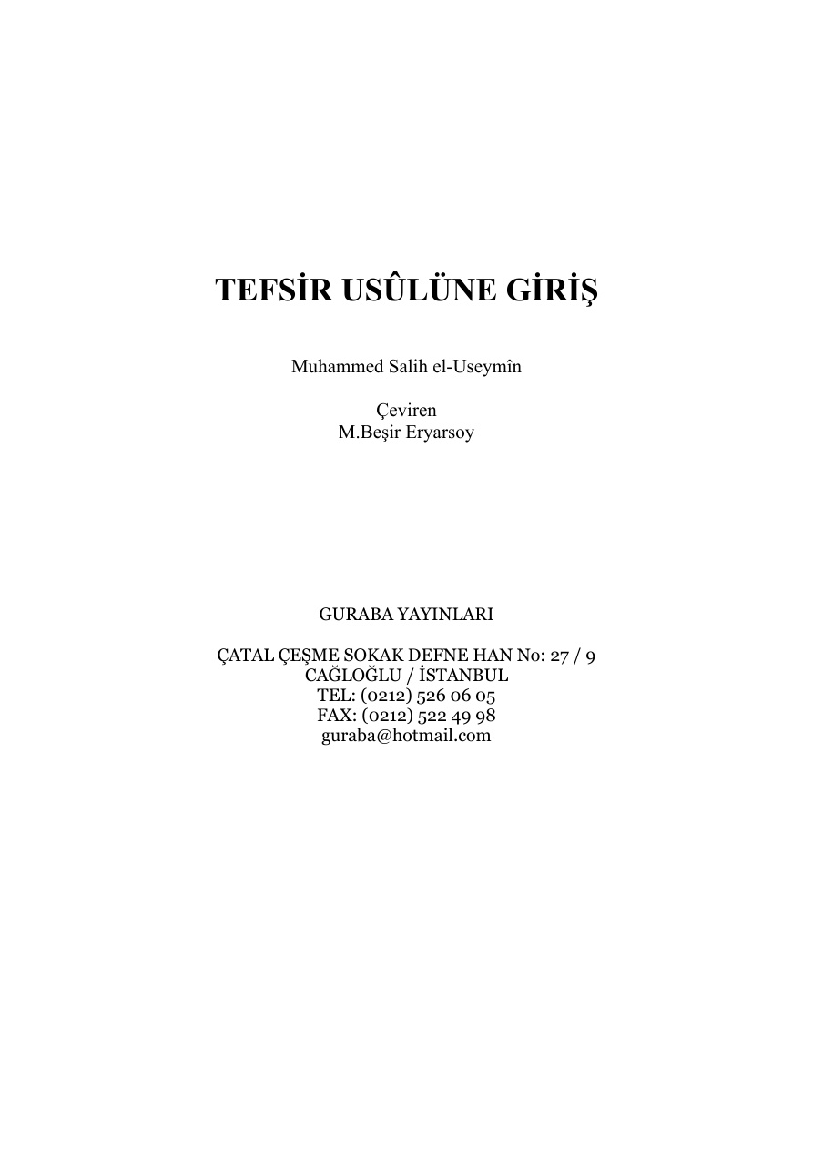 Muftelif Bazi Kitaplar (6) PDF – Kolektif