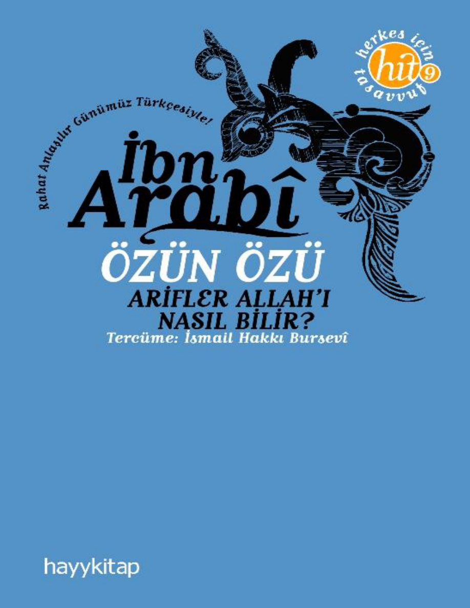 Özün Özü PDF – Muhyiddin İbn Arabi