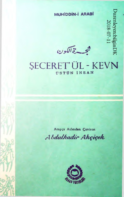 Seceretul Kevn PDF – Muhyiddin İbn-i Arabi