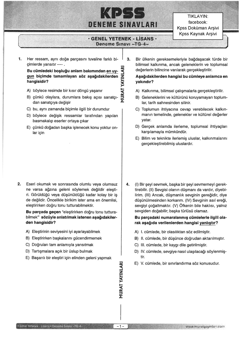 Murat 2018 TG4 GYGK PDF – Kolektif