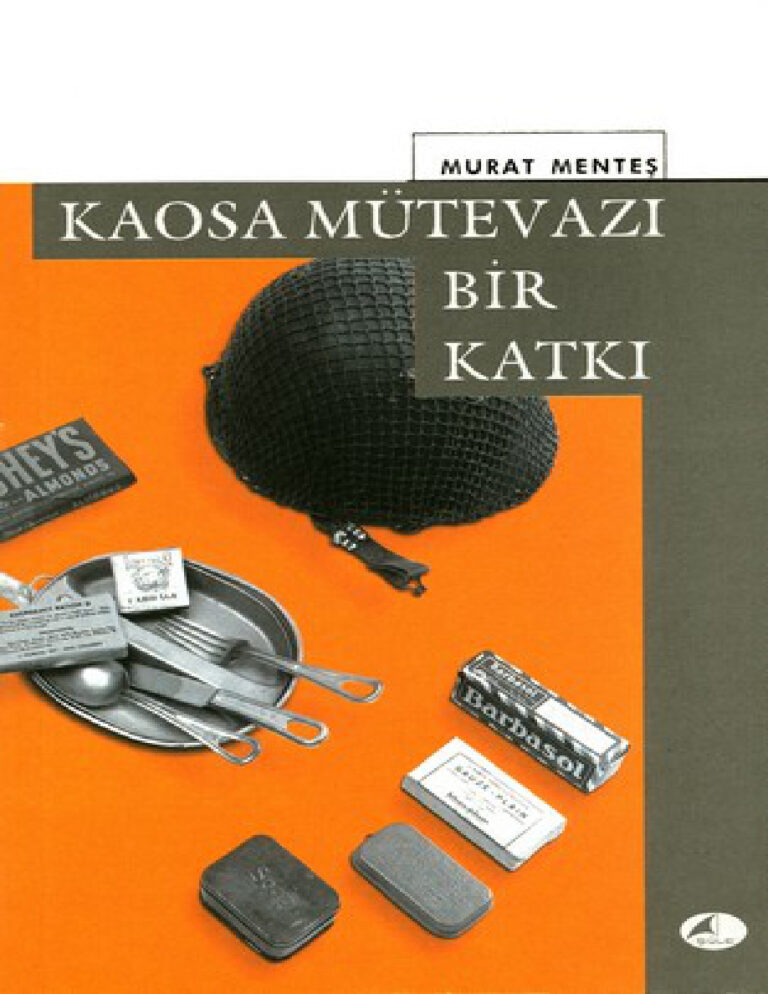 Murat Menteş Kaosa Mütevazi Bir Katkı Kitap Kapağı