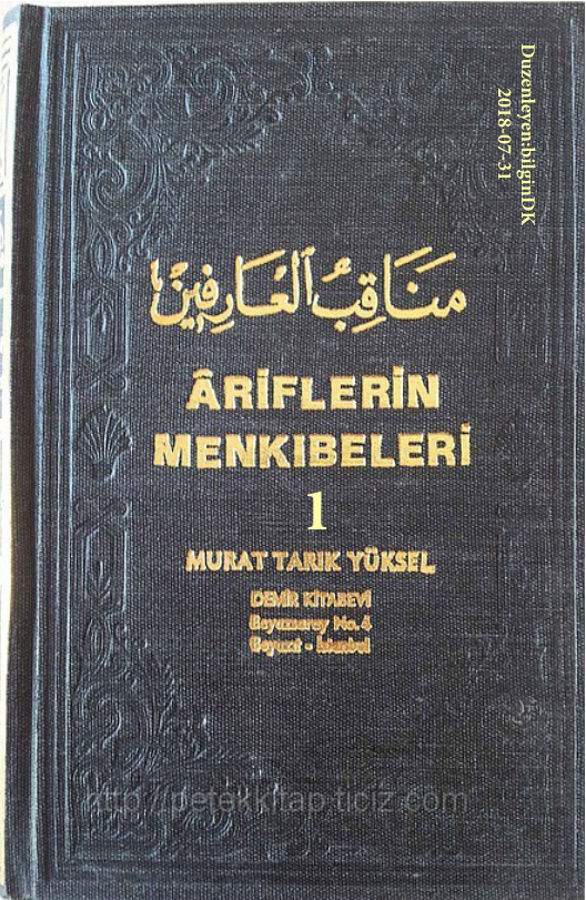 Ariflerin Menkibeleri.1_3 PDF – Murat Tarık Yüksel
