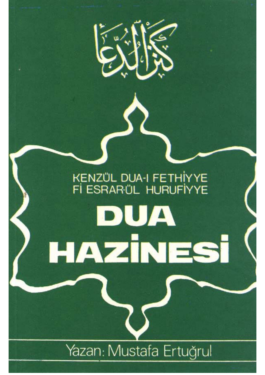 Dua Hazinesi PDF – Mustafa Ertuğrul