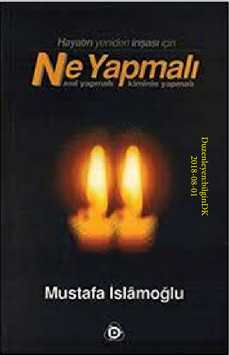 Hayatin Yeniden Insasi Icin Ne Yapmali Nasil Yapmali Kiminle Yapmali PDF – Mustafa İslamoğlu