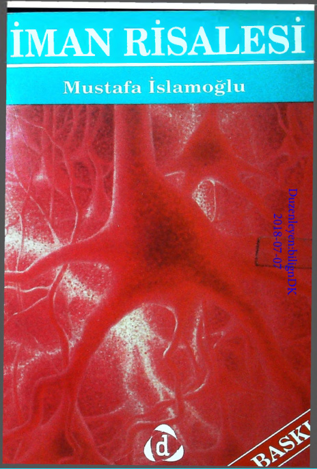 Iman Risalesi PDF – Mustafa İslamoğlu
