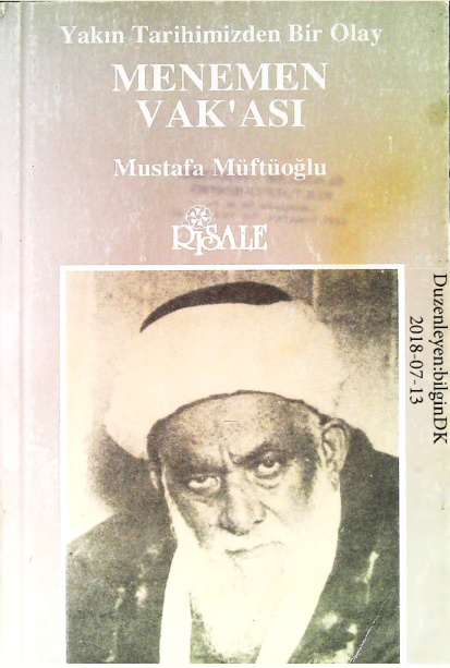 Menemen Vakasi PDF – Mustafa Müftüoğlu