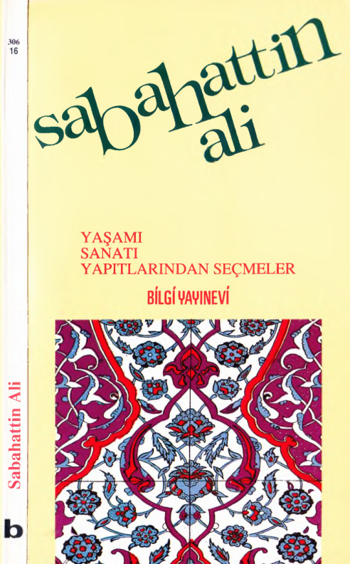 Sabahattin Ali Yaşamı Sanatı ve Seçmeler PDF – Muzaffer Uyguner