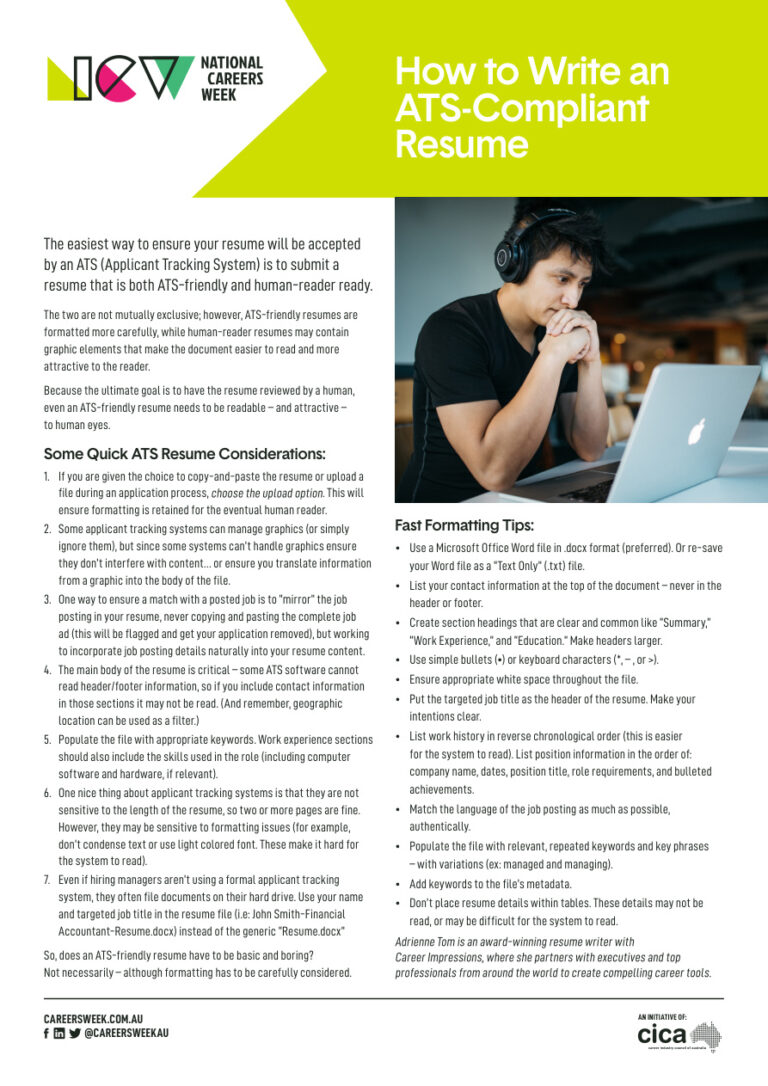 NCW How to Write an ATSCompliant Resume Kitap Kapağı