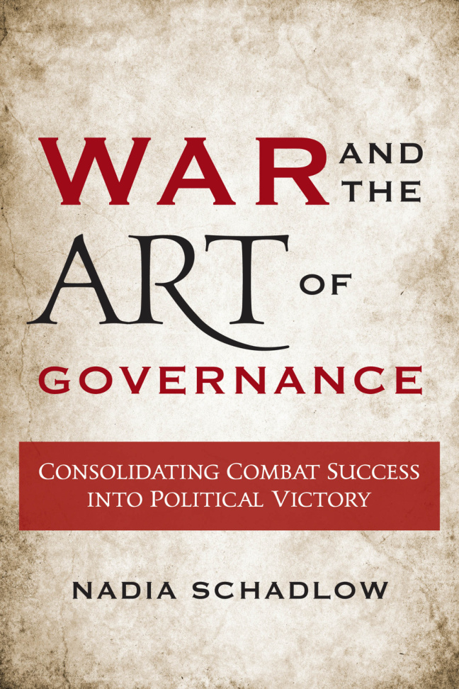 War and the Art PDF – Nadia Schadlow