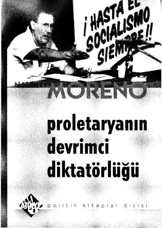 Proletaryanın Devrimci Diktatörlüğü PDF – Nahuel Moreno