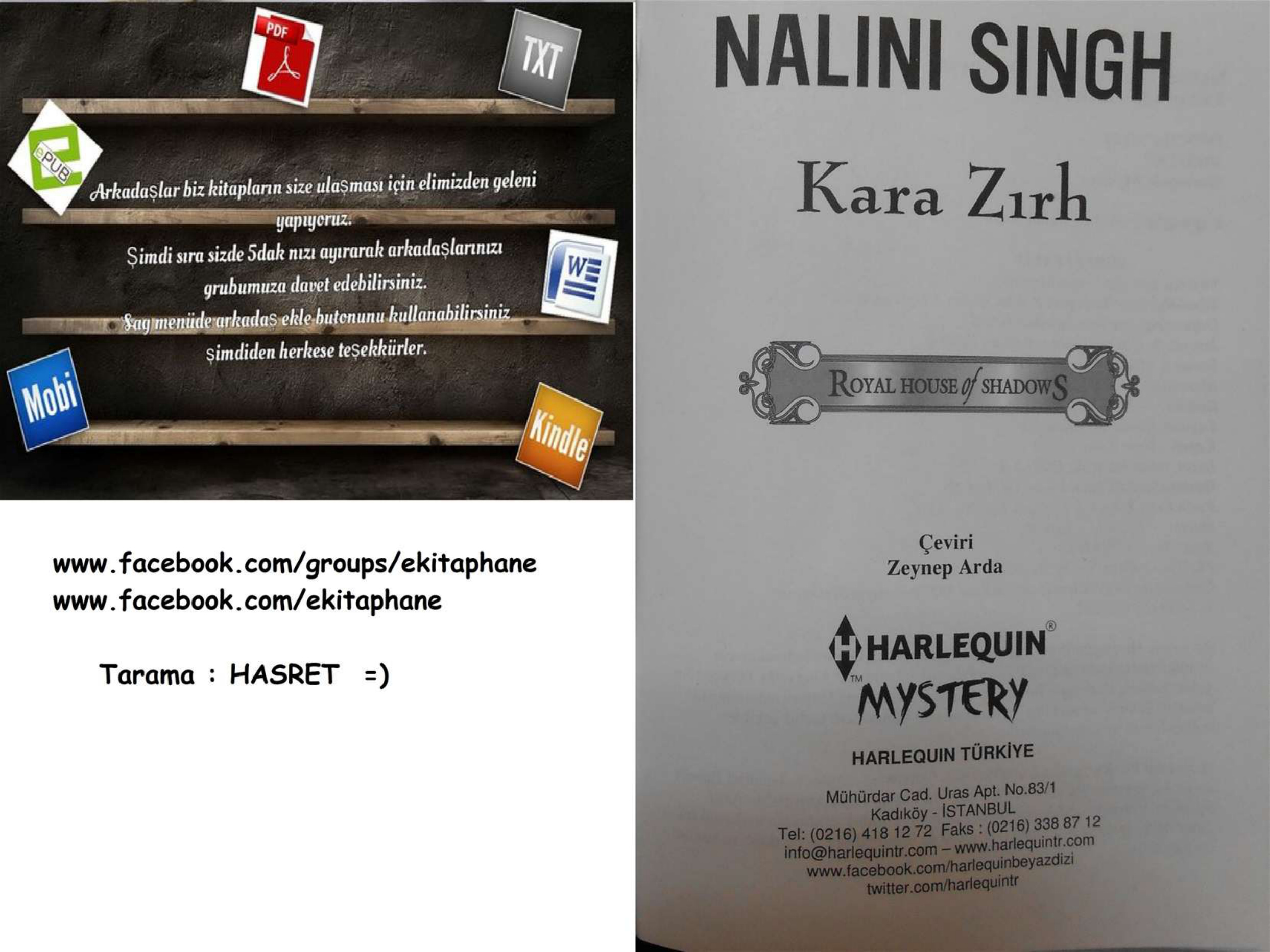 Kara Zırh PDF – Nalini Singh