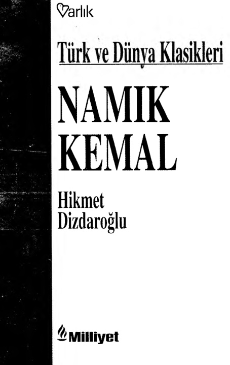 Namık Kemal PDF – Hikmet Dizdaroğlu