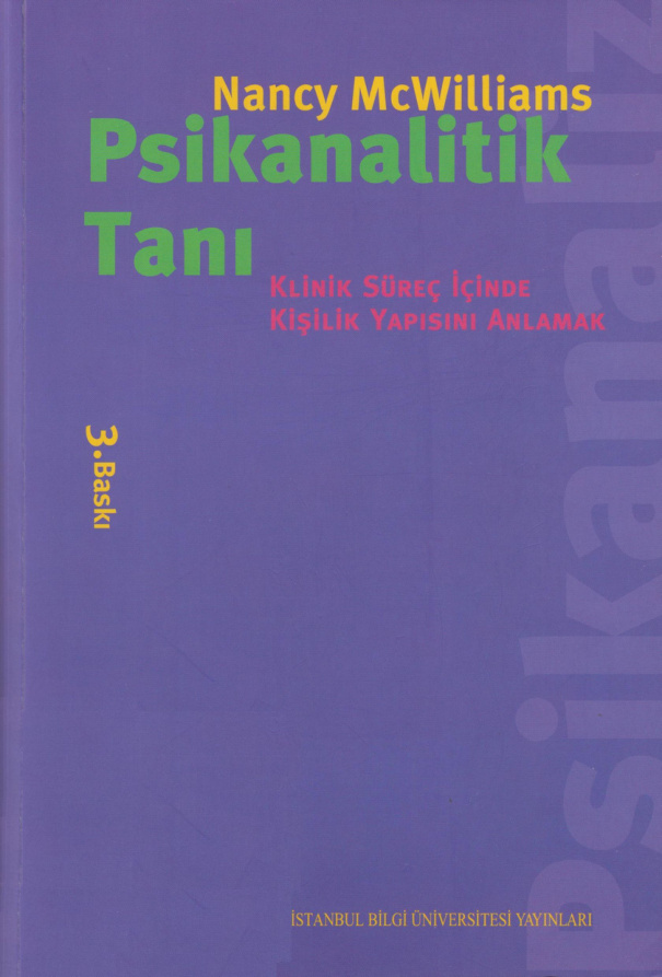 Psikanalitik Tanı PDF – Nancy McWilliams