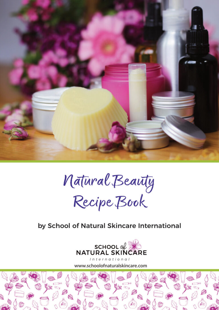 Natural beauty recipe book Kitap Kapağı