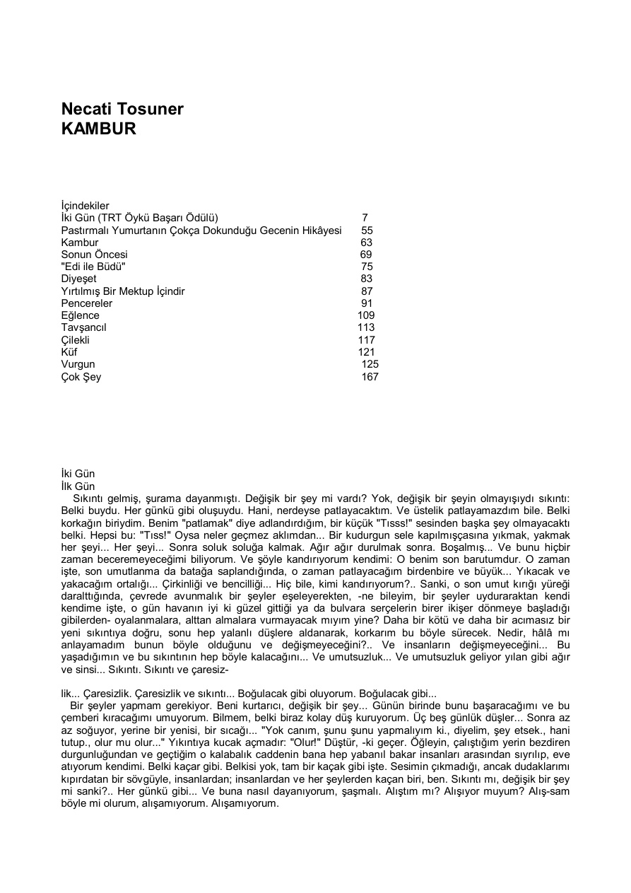 Kambur PDF – Necati Tosuner