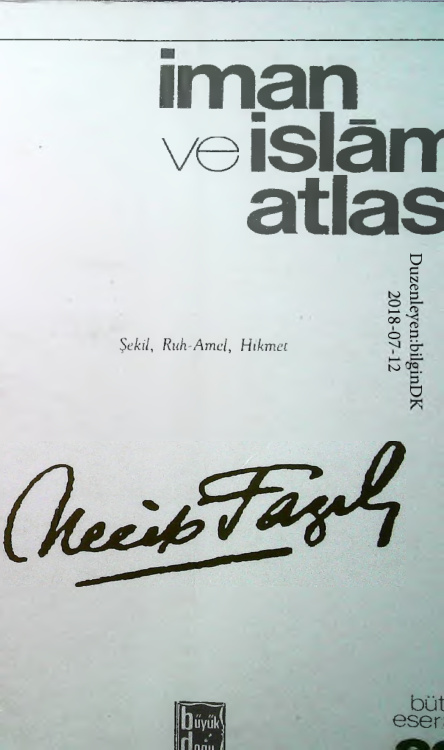 Iman ve Islam Atlasi PDF – Necip Fazıl Kısakürek
