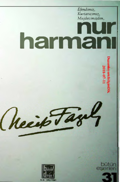 Nur Harmani PDF – Necip Fazıl Kısakürek