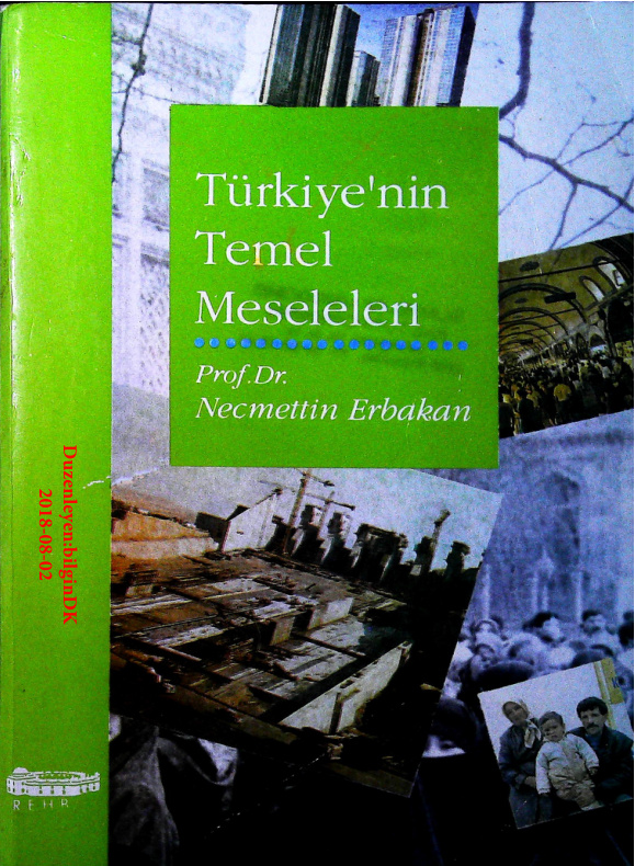 Turkiyenin Temel Meseleleri PDF – Necmettin Erbakan