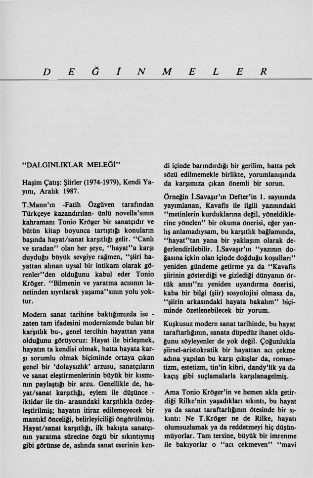 Dalgınlıklar Meleği + Gece Yolculuğu PDF – Necmi Zekâ & Yavuz Erten