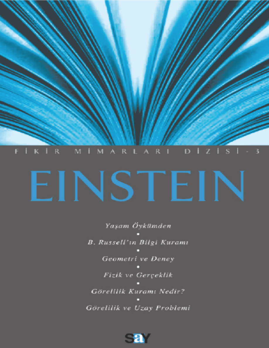 Fikir Mimarları 3-Einstein PDF – Nejat Bozkurt