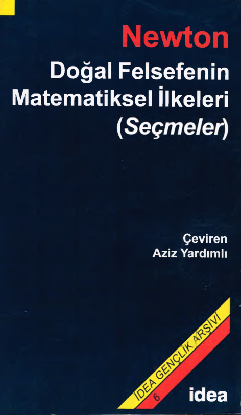 Doğal Felsefenin Matematiksel İlkeleri Seçmeler PDF – Isaac Newton