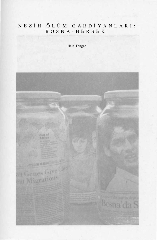 Ölüm Gardiyanlari Bosna-Hersek PDF – Hale Tenger