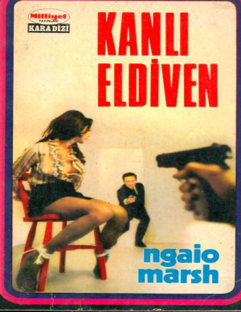 Ngaio Marsh Kanlı Eldiven Kitap Kapağı