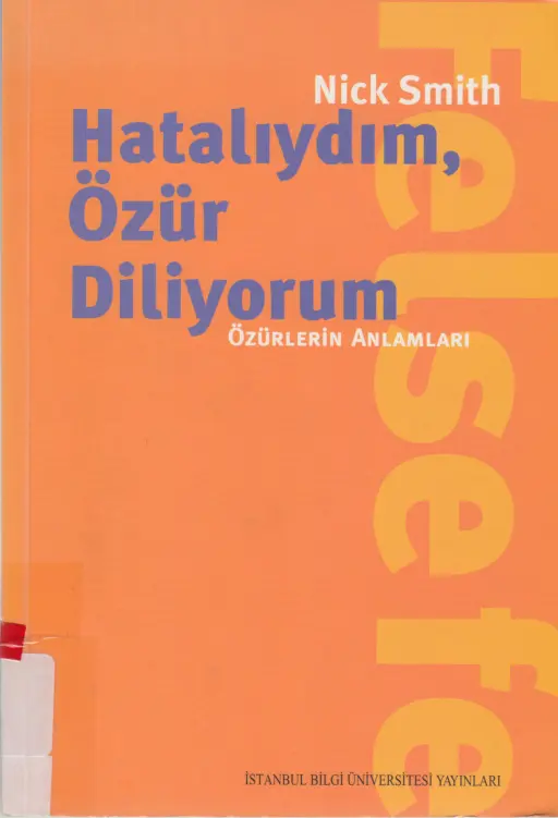Hatalıydım, Özür Diliyorum PDF – Nick Smith