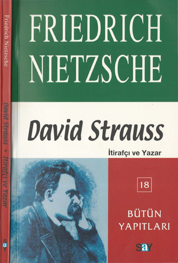 Nietzsche-David-Straus-Say-Yayınları PDF – Friedrich Nietzsche
