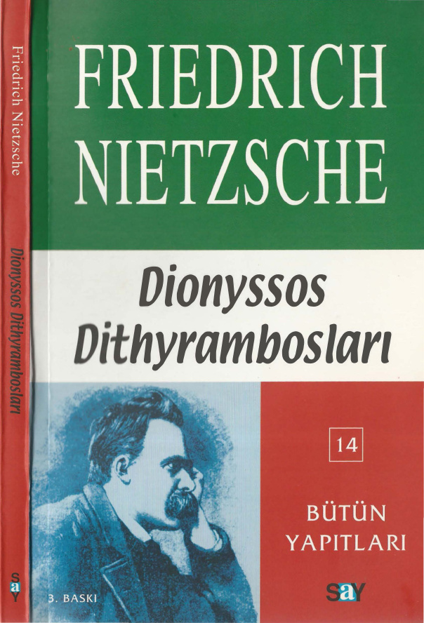 Nietzsche-Dionyssos-Dithyrambosları-Say-Yayınları PDF – Friedrich Nietzsche