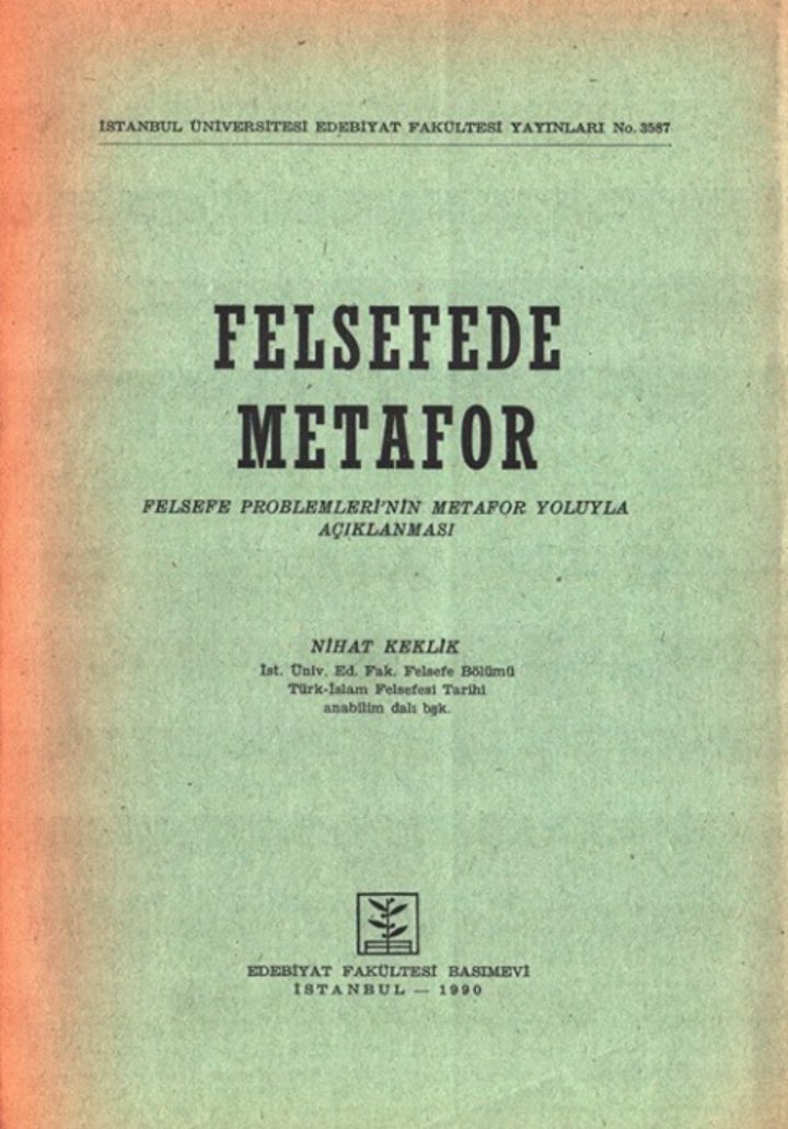 Felsefede Metafor (TTK) PDF – Nihat Keklik