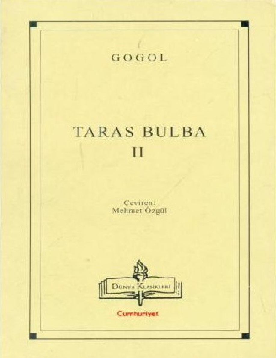 Taras Bulba II PDF - Nikolay Vasilyeviç Gogol 6 Taras Bulba II PDF – Nikolay Vasilyeviç Gogol