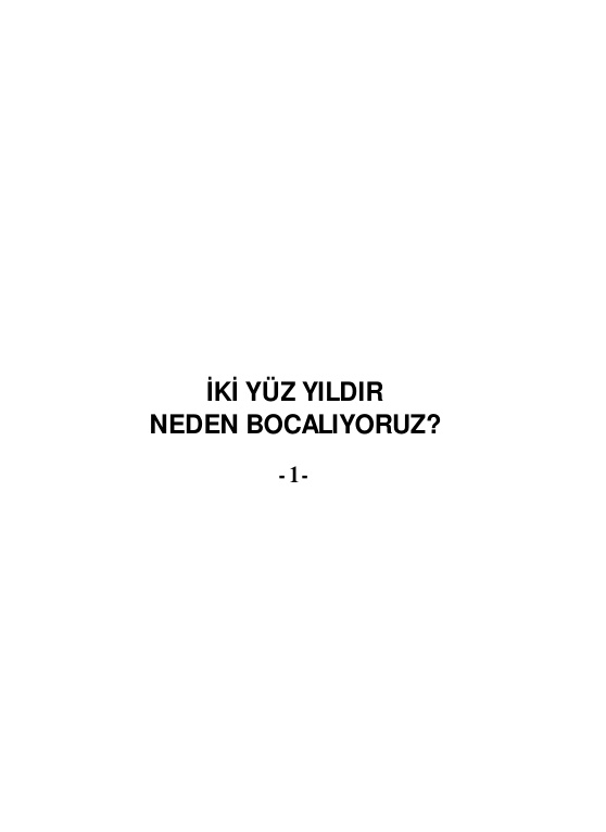 200 Yıldır Neden Bocaliyoruz PDF – Niyazi Berkes