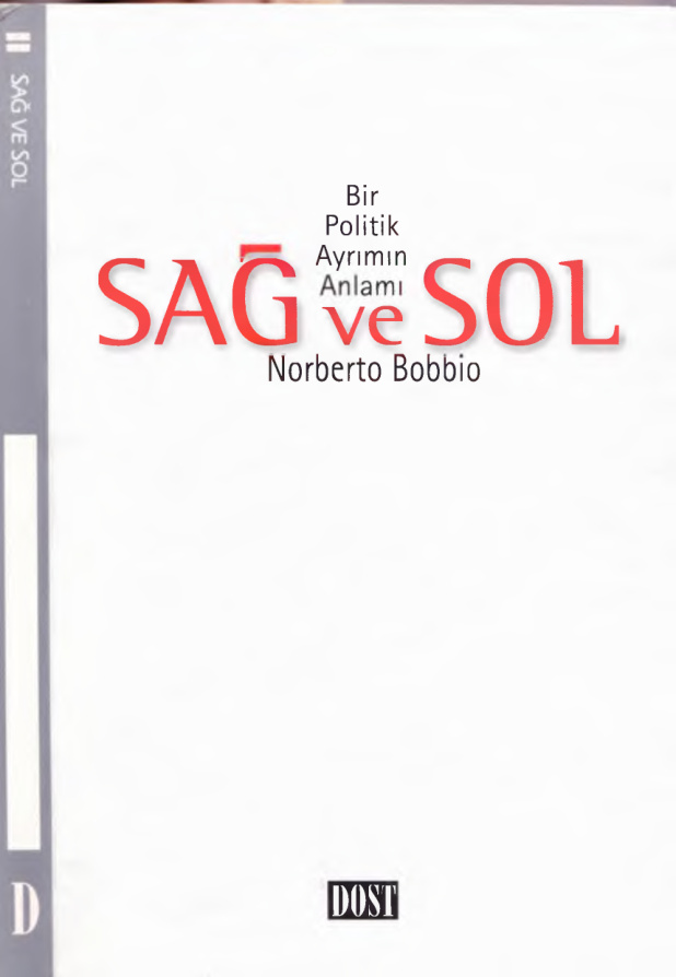 Sağ ve Sol PDF – Norberto Bobbio