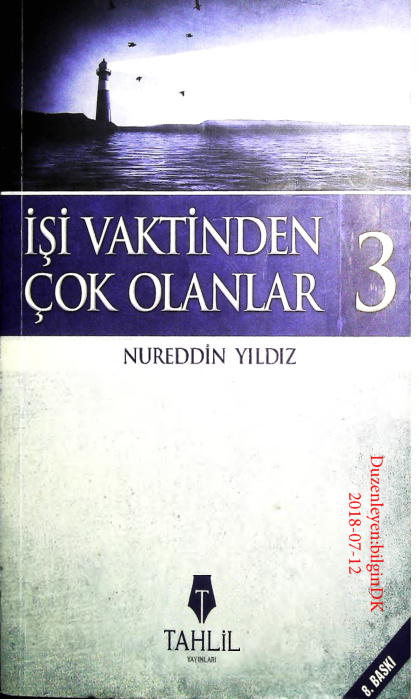 Isi Vaktinden Cok Olanlar.3 PDF – Nurettin Yıldız