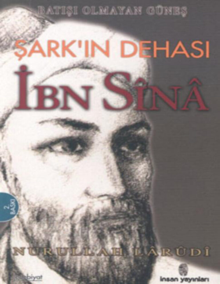 Nûrullah Lârûdî Şark’ın Dehâsı İbn Sînâ Kitap Kapağı