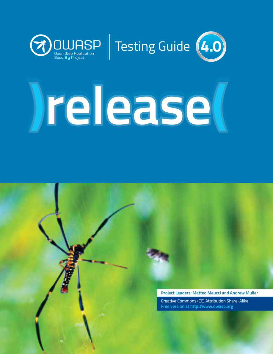 OWASP Testing Guide v4 PDF – OWASP Foundation