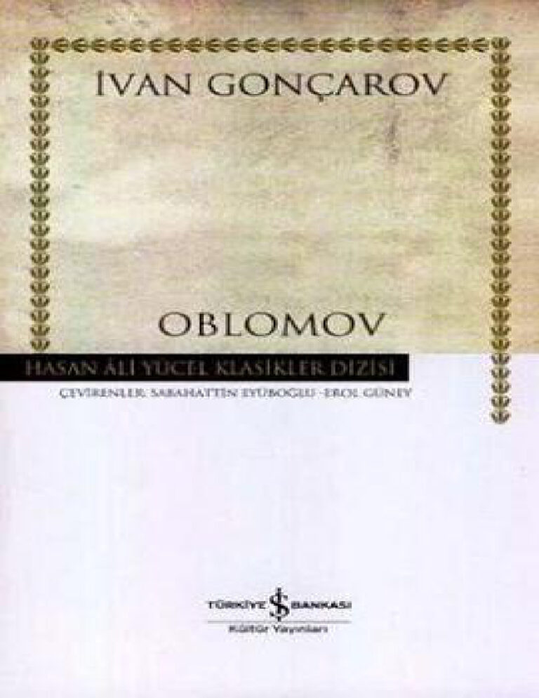 Oblomov PDF - Ivan Gonçarov 1 Oblomov Ivan Goncarov Kitap Kapağı