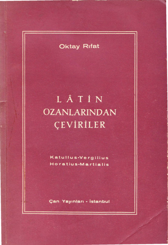 Latin Ozanlarından Çeviriler PDF – Oktay Rifat