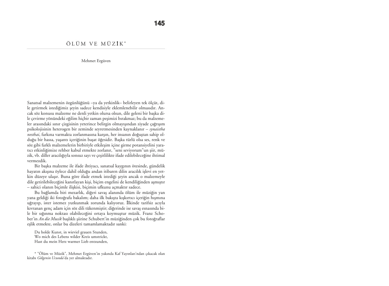 Ölüm ve Müzik PDF – Kolektif / Araştırma