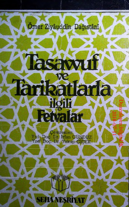 Tasavvuf ve Tarikatlarla Ilgili Fetvalar PDF – Ömer Ziyaeddin Dağıstani