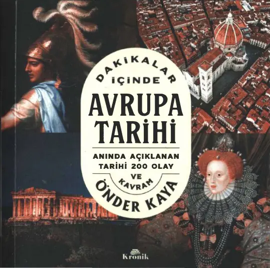 Önder Kaya Dakikalar İçinde Avrupa Tarihi Kitap Kapağı