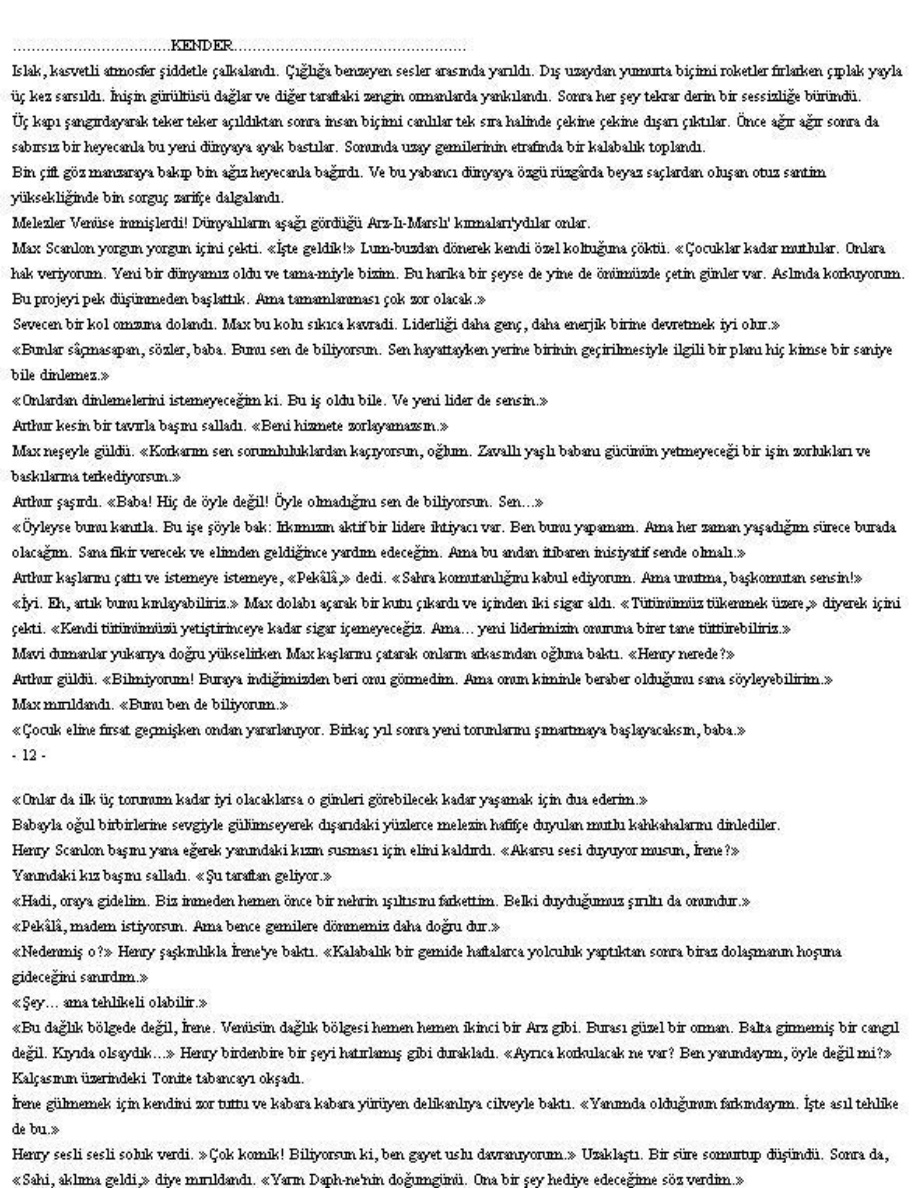 Melezler Venüste PDF – Onur Şengül