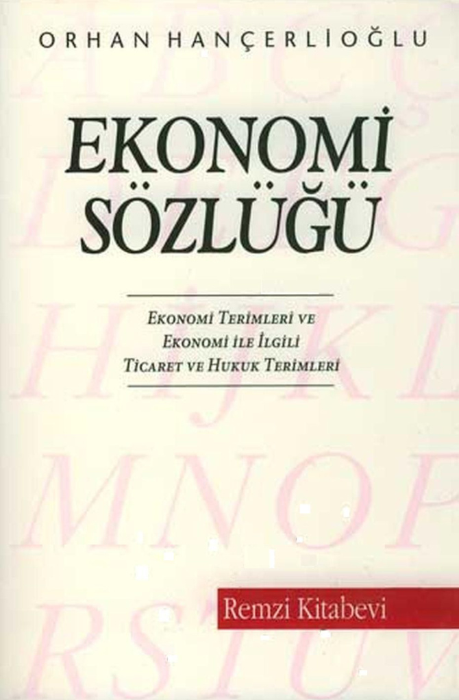Ekonomi Sözlüğü PDF – Orhan Hançerlioğlu