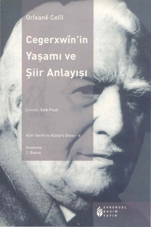 Cegerxwin’in Yaşamı ve Şiir Anlayışı PDF – Orixane Celil