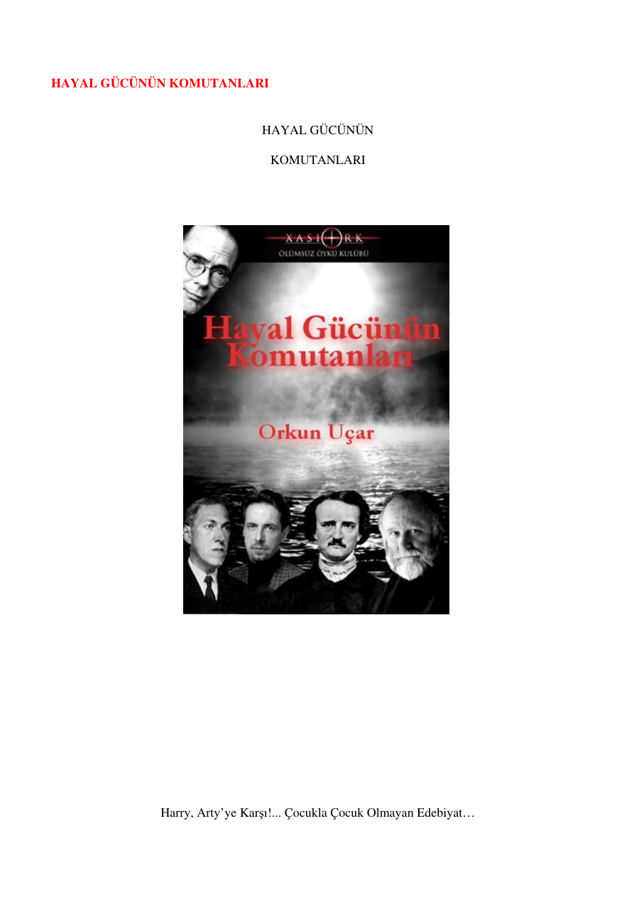 Hayal Gucunun Komutanlari PDF – Orkun Uçar