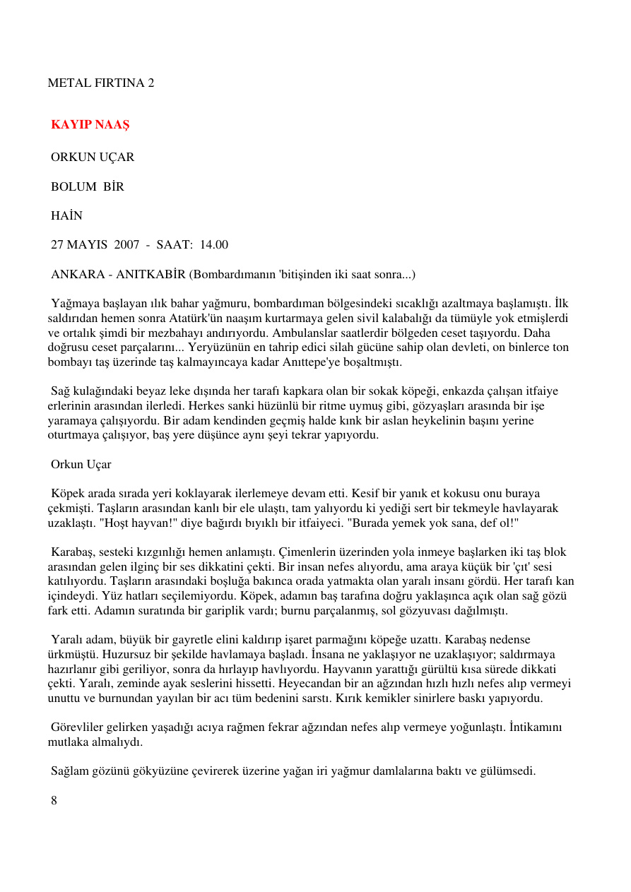 Kayip Naas PDF – Orkun Uçar