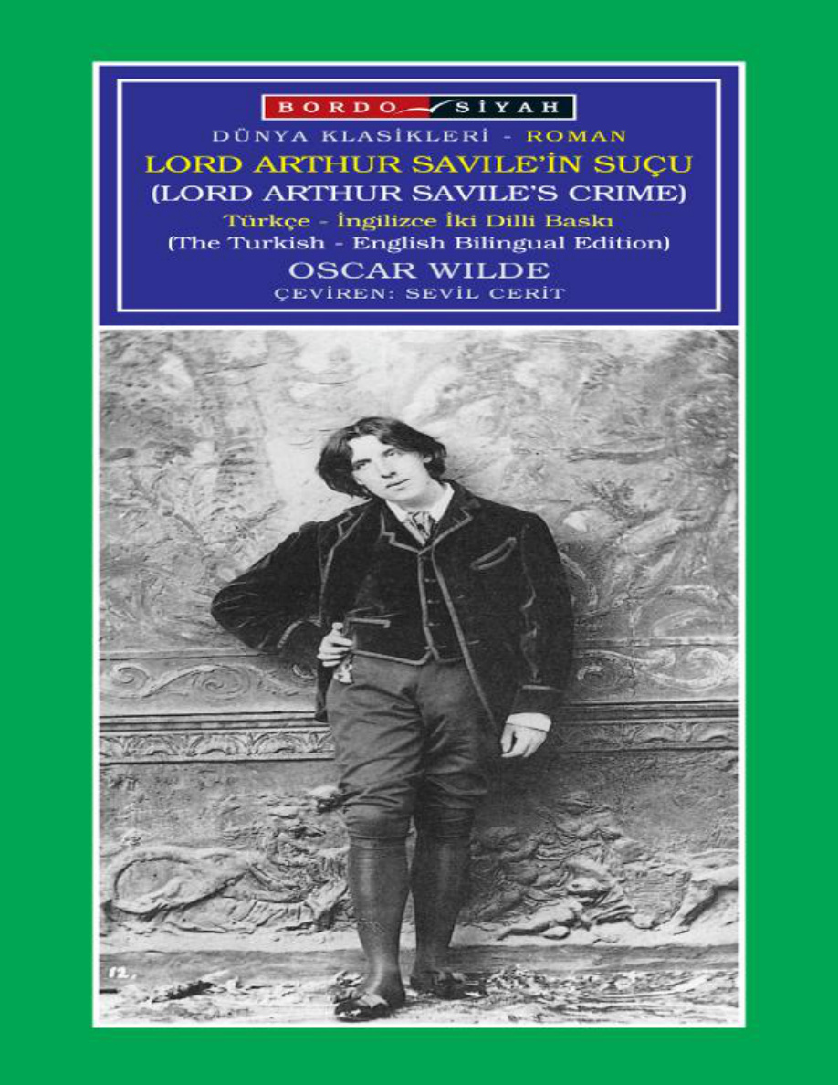 Lord Arthur Savile’in Suçu PDF – Oscar Wilde