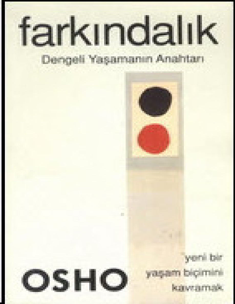 Farkındalık – Dengeli Yaşamanın Anahtarı PDF – Osho